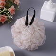 thumbnail image 6 of Leodye 1PCS Bath Shower Sponge Exfoliating Mesh Brush Body Cleaning Scrubber for Bathroom Use -5.51 x 8.26inch, 6 of 7