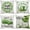 B-st Patricks-02, variant on Hello Spring Pillow Covers 20x20 Set of 4 Floral Throw Pillow Covers Spring Summer Decorative Cushion Covers Truck Biycle Flower Pillow Cases for Home Sofa Couch Outdoor Decor (20 by 20)