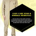 thumbnail image 3 of Natural Uniforms Men Long Sleeve Coverall 861, 3 of 6