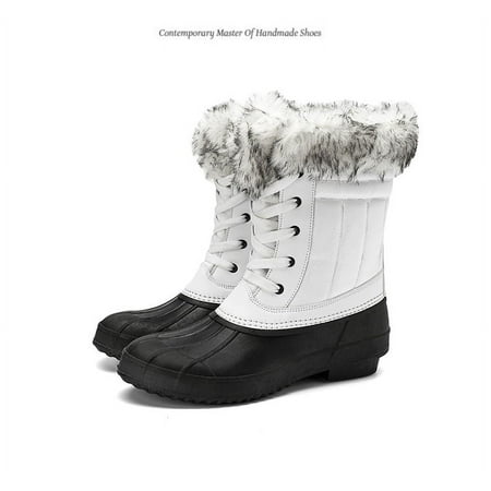 

Women’s Lace Up Duck Boots