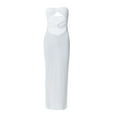 thumbnail image 4 of Coduop Women Bodycon Tube Dress Strapless Cutout Backless Maxi Party Long Dress, 4 of 7