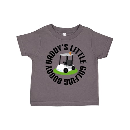 Inktastic Daddys Little Golfing Buddy Boys or Girls Toddler T-Shirt