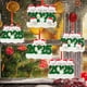 thumbnail image 5 of Adornos Navideños Familiares Personalizados 2025. Nombre Personalizado de la Familia con Texto. Adorno para Árbol de Navidad. Familia de 3., 5 of 5
