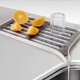 thumbnail image 4 of 2X Plastic Dish Drainer Dryer Tray Large Sink Drying Rack Worktop Drain Rack Kitchen Water Filter Tray-, 4 of 5