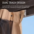 thumbnail image 2 of PURPLE LEAF Gazebo 12' X 14' Outdoor Hardtop Gazebo Galvanized Steel Double Roof Canopy Patio Metal Gazebo Aluminum Frame Permanent Pavilion, 2 of 7
