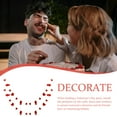 thumbnail image 2 of Shisuyan Metallic Paper Heart Hanging Decor for Parties 2 Strings 157In, 2 of 9