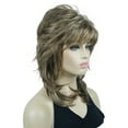 thumbnail image 3 of Lydell Long Shaggy Layered wig, Natural Straight Wavy Shags Wig, Soft Syhthetic Hair,, 3 of 10