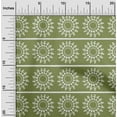 thumbnail image 1 of oneOone Cotton Flex Fabric Stripe & Mandala Block Print Fabric By Yard 40 Inch Wide, 1 of 4
