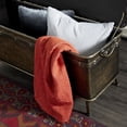 thumbnail image 6 of DecMode Metal Weathered Storage Bench with Dark Brown Tufted Faux Leather, Black, Set of 3, 6 of 14