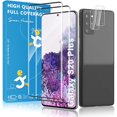 thumbnail image 1 of ccwonima 2+2 Pack for Samsung Galaxy S20 Plus / S20+ Screen Protector and Camera Protectors, Fingerprint Support, Case Friendly, Bubble-Free, 9H Hardness Glass for S20 Plus 5G, 1 of 1