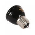 thumbnail image 2 of E27 110V/220V Pet Heating Light Bulb 25/50/75/100W Mini Infrared Ceramic Emitter Heat Lamp Bulb Black For Reptile Pet Brooder, 2 of 4