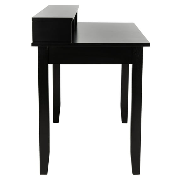 SAFAVIEH Winsone Solid Writing Desk w/ 2 Drawers, Matte Black