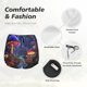 thumbnail image 4 of Balery Jungle Path Glowing Mushrooms Pantalones cortos deportivos para mujer con forro y dos bolsillos, elásticos, para entrenamiento, gimnasio, yoga-Medium, 4 of 7