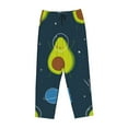 thumbnail image 4 of Kll Womens Avocado In Space Print Pajama Pants Soft Pajama Bottoms For Women Cozy Lounge Pants, 4 of 9