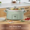 thumbnail image 6 of Crock-Pot Design Series 7-Quart Programmable Slow Cooker, Desert Sage Green, 6 of 6