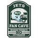 Panneau en Bois de Jets de New York - Conception de Caverne de Ventilateur de 11 "x17" – image 1 sur 1