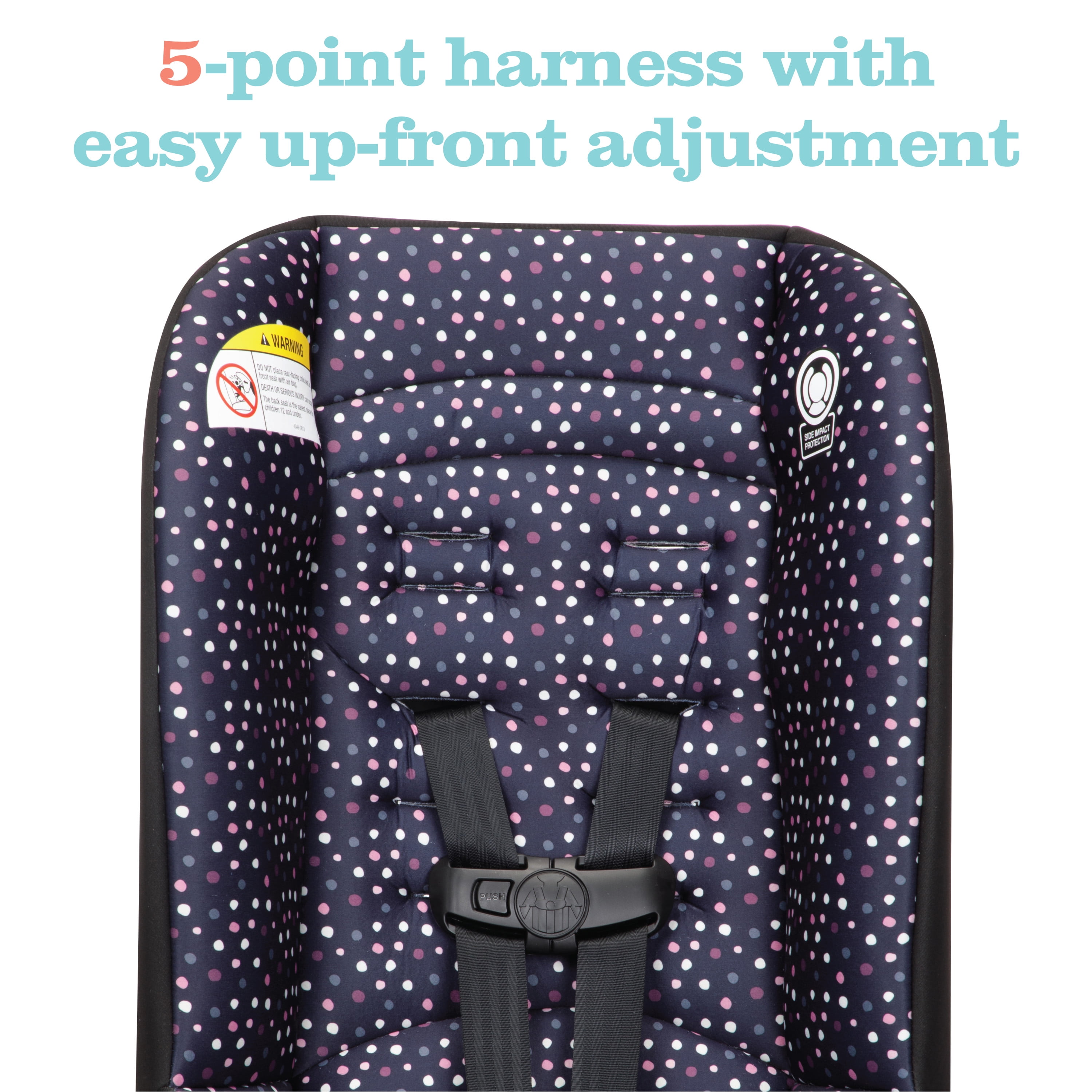 Disney Baby Jive 2 in 1 Convertible Car Seat, Peeking Mickey, Infant & Toddler, Unisex