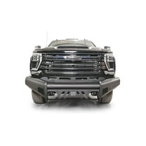 Fab Fours CH24-Q6161-1 Black Steel Elite BUMPER TRUCK FRONT