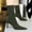 Green, variant on Minimalist Thin Stiletto High Heel Sock Ankle Boots for Women, Pointed Toe Stretch Lycra Solid Stylish Slim Fall Footwear Black 42