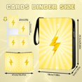thumbnail image 2 of Álbum para cartas coleccionables ShrewdYuya de 440 bolsillos impermeable de PU, 2 of 7