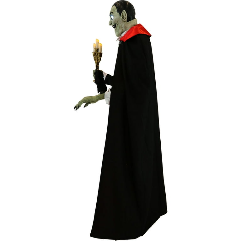 Haunted Hill Farm Vampire Animatronic by Tekky with Lights and