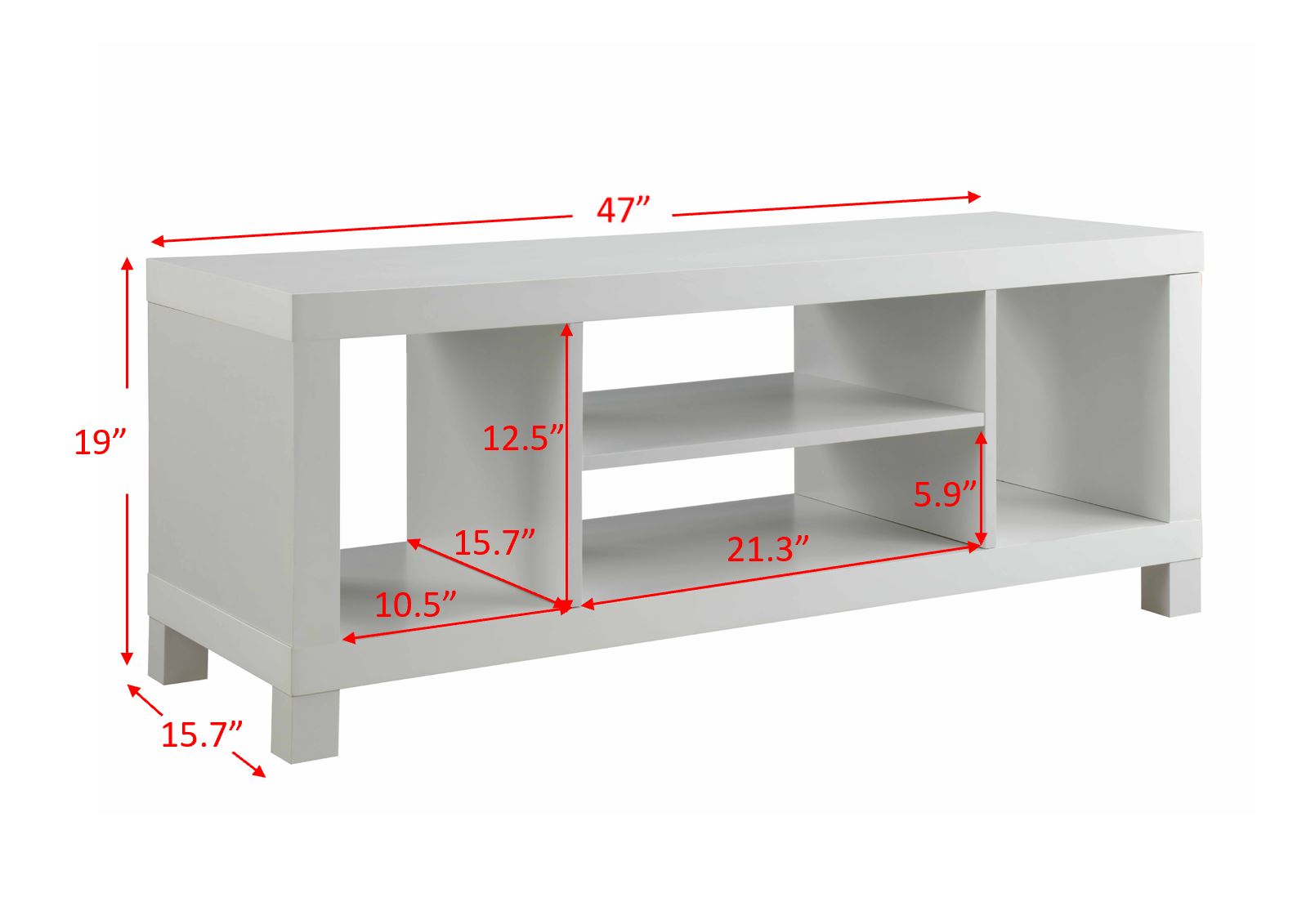 Mainstays Tv Stand For Tvs Up To 42 Multiple Colors Walmart Com Walmart Com