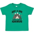 thumbnail image 3 of Inktastic Just a Girl Who Loves Adventure Girls Baby T-Shirt, 3 of 5