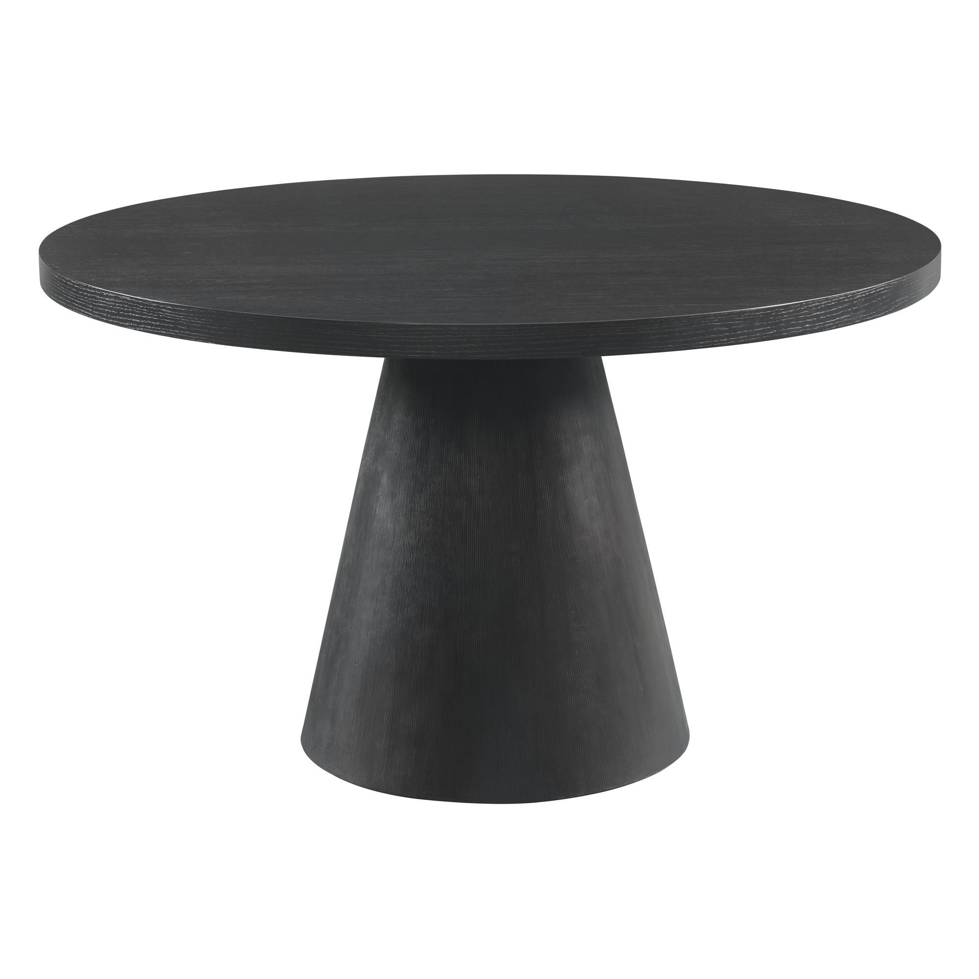 Picket House Furnishings Canal Round Dining Table in Black