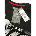 thumbnail image 3 of Ecko Unltd Men's T-Shirt Puff Print Colorblock Black/Heather Grey/White Tee (X-Large, Black), 3 of 4