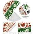 thumbnail image 2 of FMSHPON Christmas PatternDeers Xmas Christmas Tree Skirt Stand Mat for Holiday Party Decoration Indoor Outdoor 36 inches, 2 of 6
