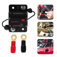 thumbnail image 4 of Disjoncteur 30 Ampères avec Réinitialisation Manuelle 12v-48v Dc Étanche pour Voiture Audio Marine Rv Bateau Panneau Solaire et Protection Moteur de Pêche, 4 of 8