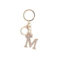 thumbnail image 6 of Metal Crystal Letter Keychain DIY Rhinestone Backpack Pendant, 6 of 6