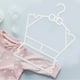 thumbnail image 3 of 10 perchas de plástico para armario de bebé, organizador de ropa para niños pequeños, soporte para abrigos, perchas estrechas blancas., 3 of 5