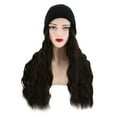 thumbnail image 3 of Women's Fashionable Hooded Wig Knit Hat with Long Curly Hair for Everyday Wear Versatile Colors Stylish Accessory for All Occasions, 3 of 6