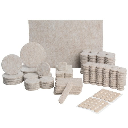 Feltac 343 Piece Chair Leg Floor Protectors Felt Furniture