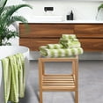 thumbnail image 3 of Green Essen 8 Piece Bath Towel Set Bath 600 GSM Oversized Thick Bath Shower Towels 35"x 70"-Extra Soft Cozy-Absorbent-Quick Dry-Multi-Assorted-Purpose Hotel Luxury Large Bathroom Towels Olive, 3 of 7