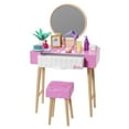 thumbnail image 4 of Barbie Furniture and Accessory Pack | Kids Toys | Vanity Theme, 4 of 6
