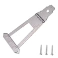 thumbnail image 1 of jiaping Electric Bass Bridge Tailpiece Durable Zinc Alloy Replacement Accessory for Jazz silver, 1 of 8