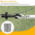 Barbed Wire Pullers, Wire Gripper for Barb Wire Replacement for Fence