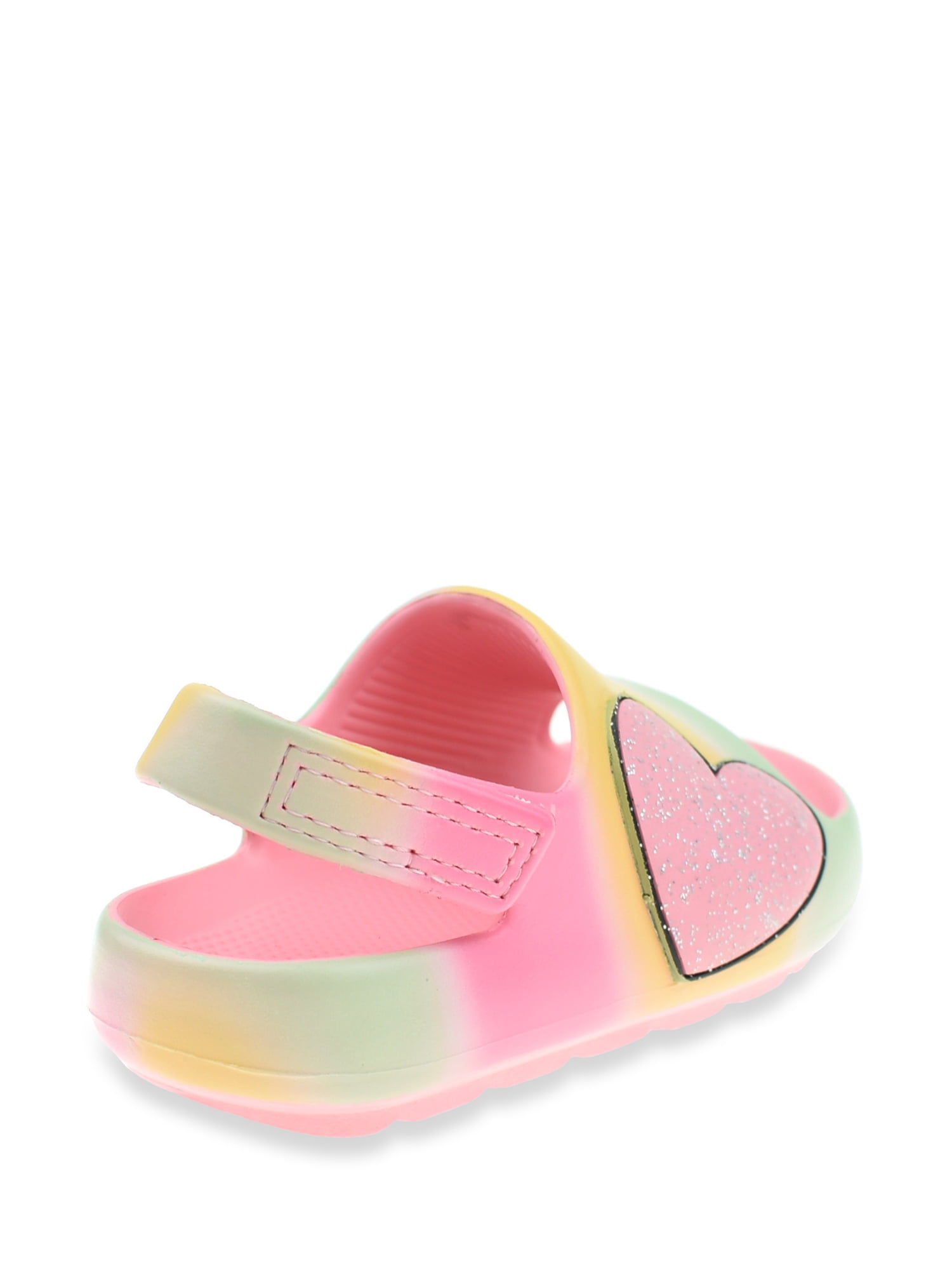 Wonder Nation Toddler Girl Eva Icon Slide Sandals