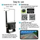 thumbnail image 4 of Cámara de Auto Likrtyny LED HD Espejo Cámara de vehículo Cámara de marcha atrás impermeable Para coche, 4 of 9