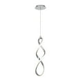 thumbnail image 3 of WAC Lighting Interlace 21" LED 3000K Contemporary Aluminum Pendant in Chrome, 3 of 6