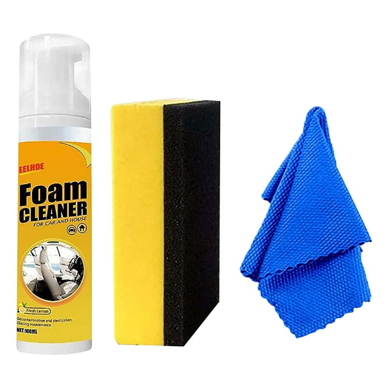 Foam Cleaner Car Magic Foam Cleaner Strong Spray Foam Cleaner For Car  Interior And Steering Wheel Car Supplies - AliExpress