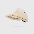 thumbnail image 5 of Women’s Straw Sun Visor Woven Stripe With Headband Wide Brim Sun Protection Travel Hat, 5 of 5