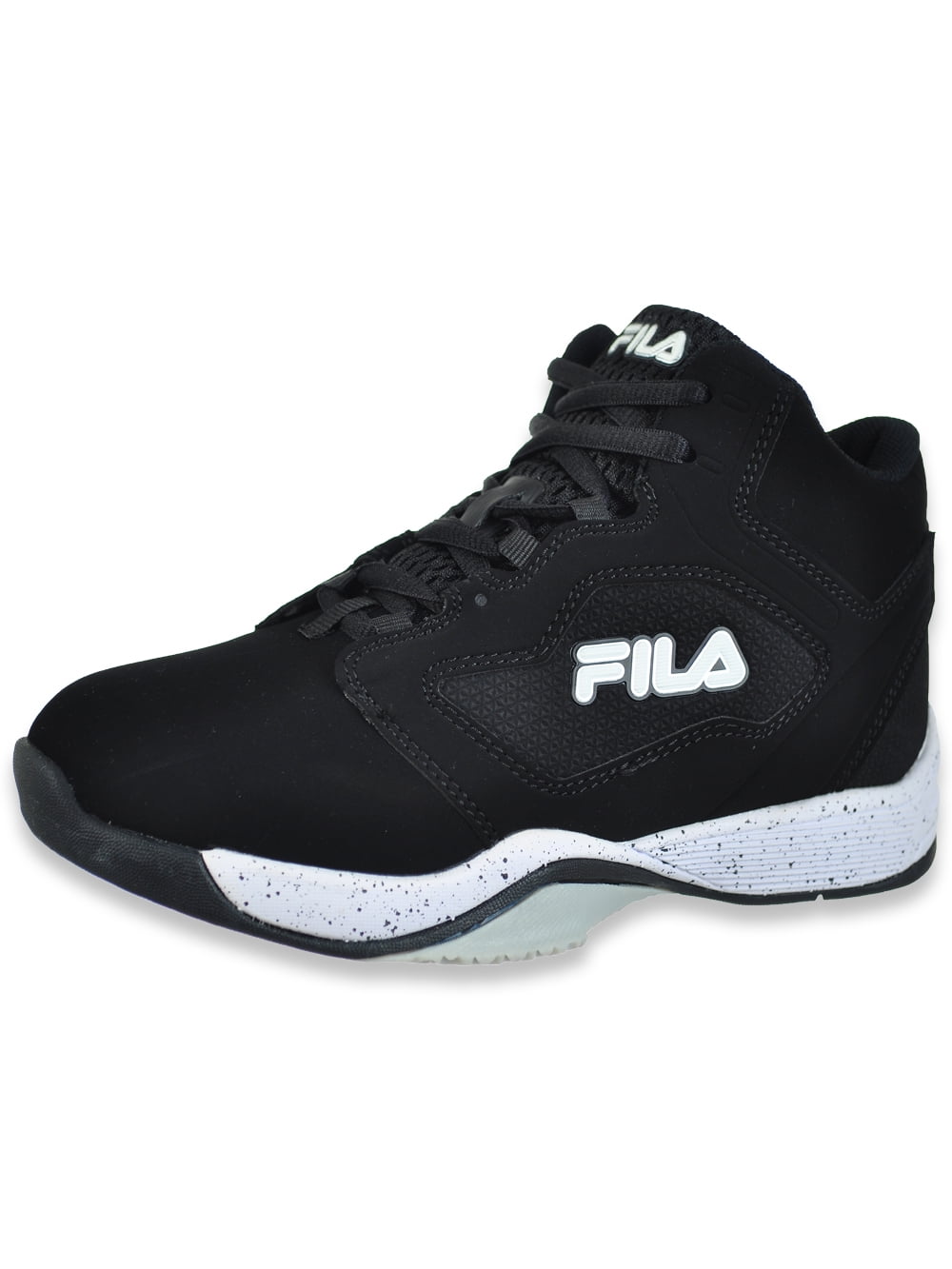 Fila Boys' Sweeper MidTop Sneakers black multi, 11 toddler