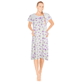 thumbnail image 3 of JEFFRICO Womens Nightgowns Sleepwear Soft Pajama Dress Nightshirts, 3 of 6