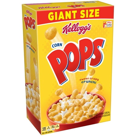 Kellogg's Corn Pops Cereal Family Size, 25.6 ounce