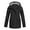 Black, variant on pstuiky Womens Rain Jackets, Women Solid Color V-Neck Long Sleeve Jacket Loose Fit Simple Plus Size Rain Jacket Women Jacket for Women Black L