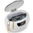 thumbnail image 1 of Fosmon Professional Ultrasonic Cleaner, Jewelry Polisher with Digital Timer (18 Preset Cycle, 600ML Stainless Steel Tank) for Eye Glasses, Watches, Earrings, Ring, Necklaces, Coins, Razors, Dentures, 1 of 7