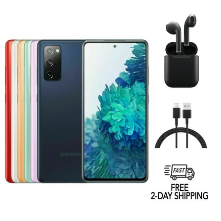 Pre-Owned Samsung Galaxy S20 FE 5G G781U (Fully Unlocked) 128GB Cloud Mint w/ Wireless Earbuds